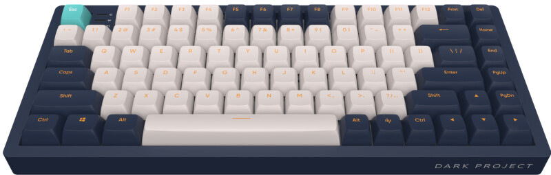 Klávesnica Dark Project 83 NAVY BLUE ENG Klávesnica Dark Project 83 NAVY BLUE ENG