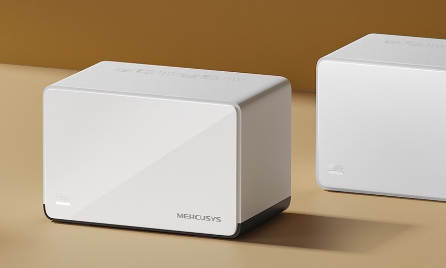 Kompletný Wi-Fi systém Mercusys Halo H85X AX3000 Mesh Wi-Fi 6 (2 ks) biely