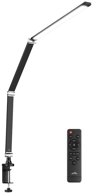 Stolná lampa ETA 2893 90000 stmievateľná, diaľkový ovládač, 10W čierna