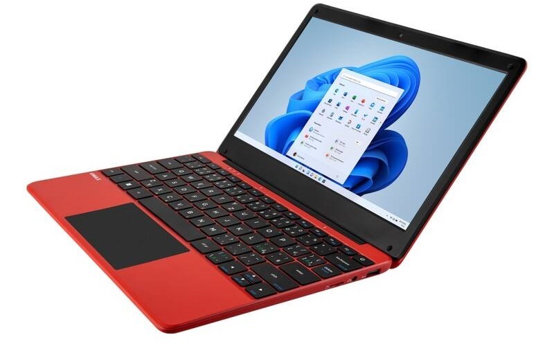 Notebook Umax VisionBook 12WRX červený