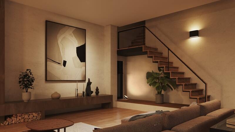 Nástenné svietidlo Philips Hue Dymera čierne Nástenné svietidlo Philips Hue Dymera čierne