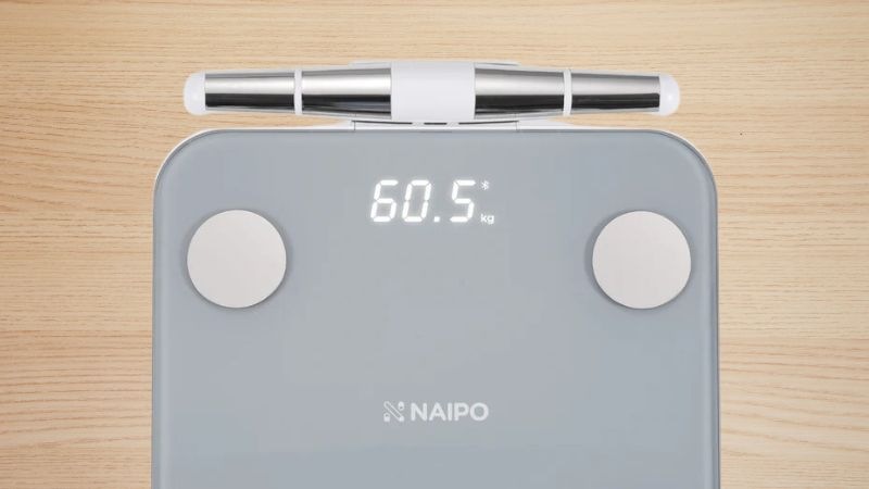 Osobná váha NAIPO NP-BS03 sivá/biela Osobná váha NAIPO NP-BS03 sivá/biela