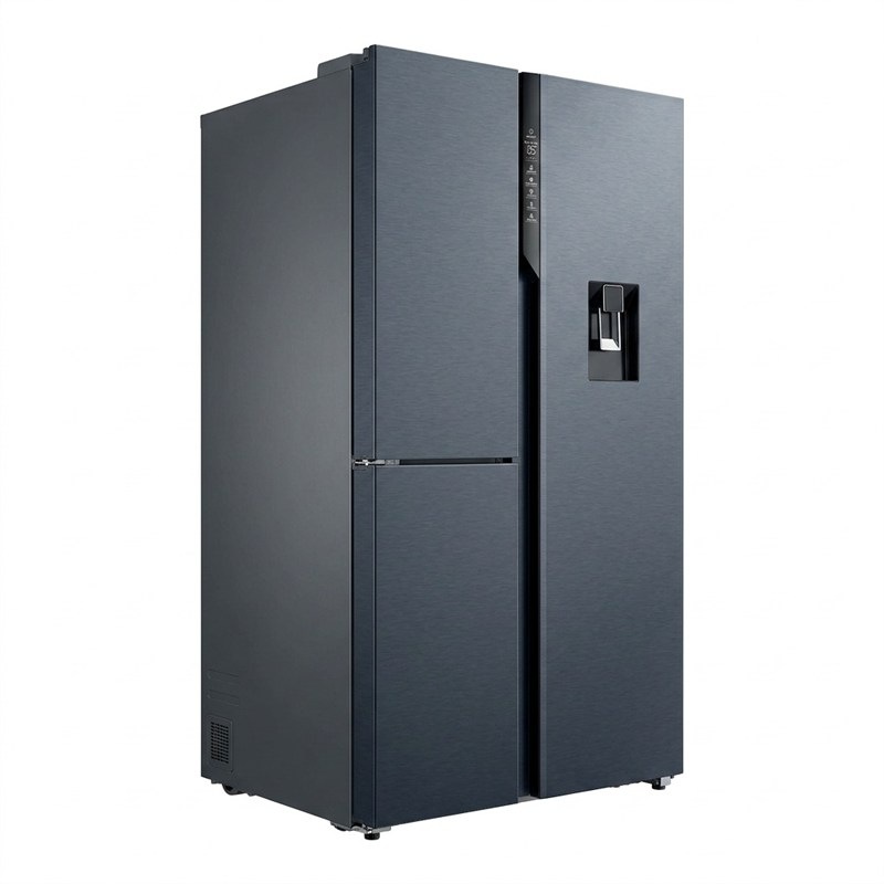 Chladnička americká Haier HSPR79F18DWMB, čierna farba