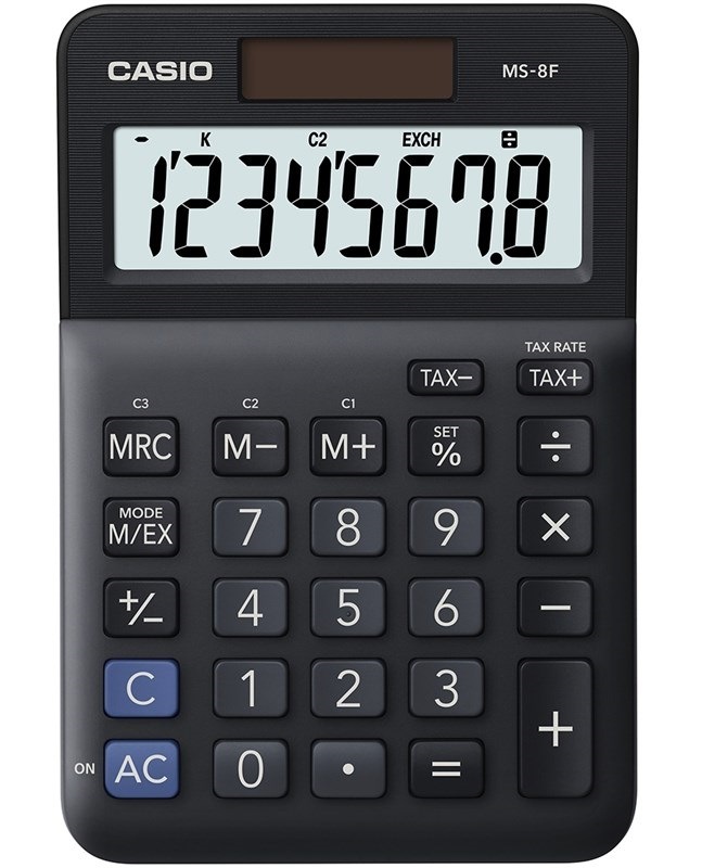 Kalkulačka Casio MS-8F čierna