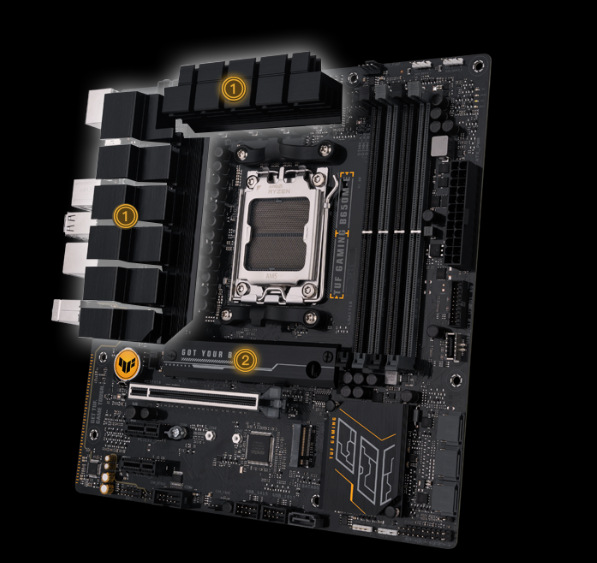 Základná doska Asus TUF Gaming B650M-E WIFI Základná doska Asus TUF Gaming B650M-E WIFI