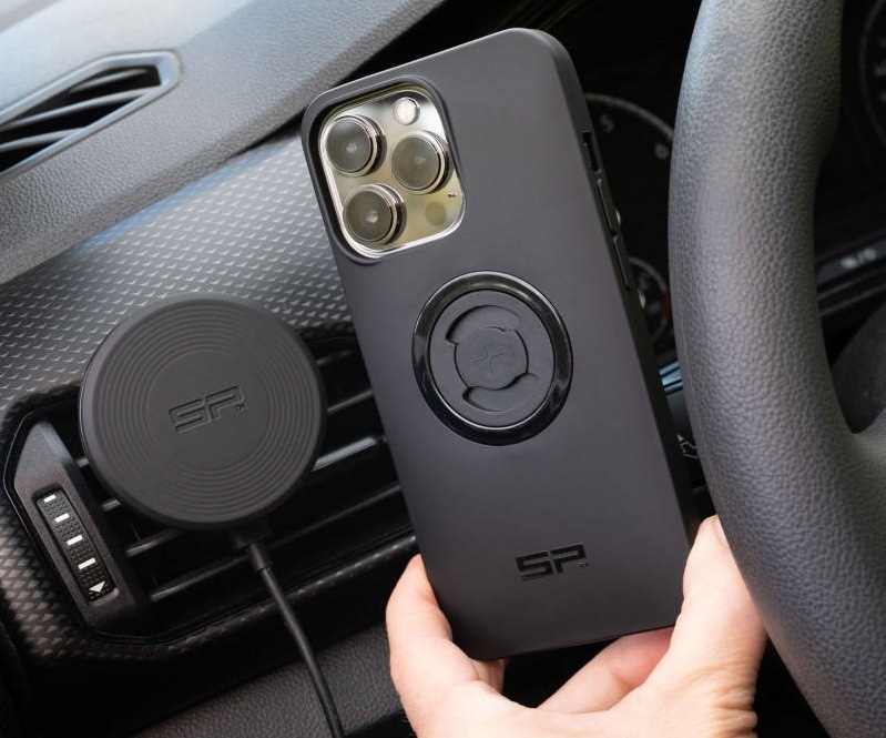 Držiak na mobil SP Connect Charging Vent Mount SPC+ čierny Držiak na mobil SP Connect Charging Vent Mount SPC+ čierny