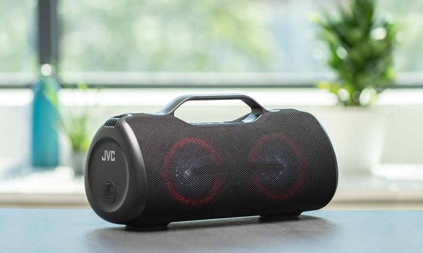 Prenosný reproduktor JVC XS-E643 čierny Prenosný reproduktor JVC XS-E643B, čierna