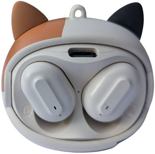 Slúchadlá Lazerbuilt Squishmallows Spin TWS - Cam biela Lazerbuilt Squishmallows Spin TWS – Cam, biela