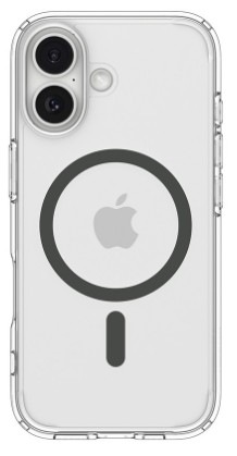 Kryt na mobil Spigen Ultra Hybrid MagSafe na Apple iPhone 17 v šedo-priehľadnej farbe