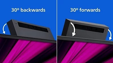 Monitor Philips 27B2N3500JH/00 čierny Webkamera monitora Philips 27B2N3500JH s možnosťou naklopenia pre lepší záber