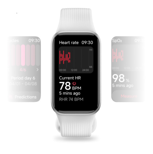 Fitness náramok Xiaomi Smart Band 11 Active čierny Xiaomi Smart Band 11 Active pokročilo sleduje vaše zdravie