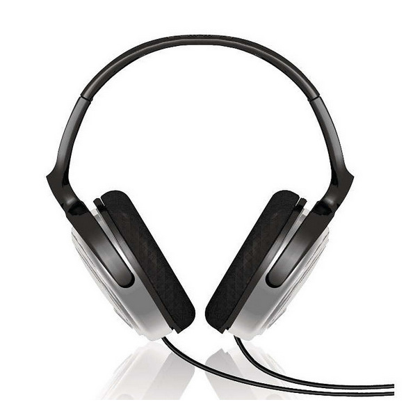 Slúchadlá Philips SHP2500 čierna/sivá Slúchadlá Philips SHP2500 čierna/sivá