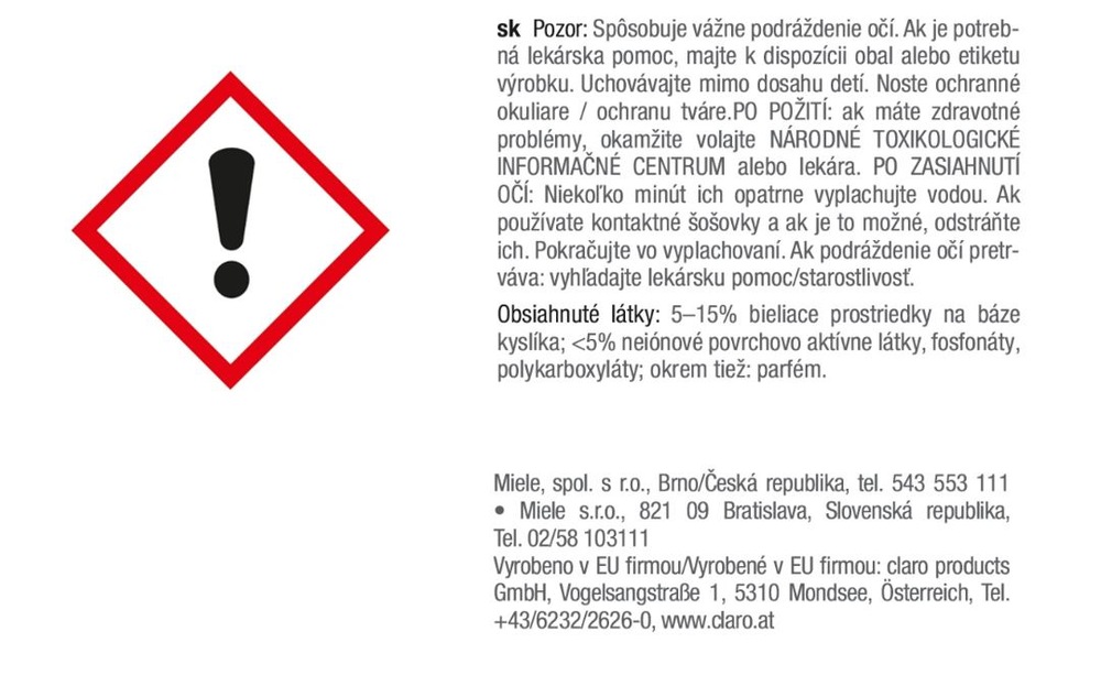 Čistiaci prostriedok Miele IntenseClean 200 g Čistiaci prostriedok Miele IntenseClean 200 g