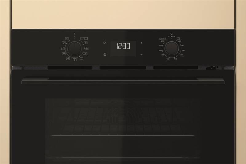 Rúra Whirlpool New Actual OMK58RU0B čierna Teplovzdušná vstavaná rúra Whirlpool OMK58RU0B, čierna, Push-Push