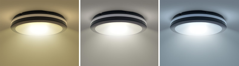 LED stropné svietidlo Solight 26W, 2210lm, IP65, 30cm, teplá/neutrálna/studená biela čierne LED stropné svietidlo Solight 26W, 2210lm, IP65, 30cm, teplá/neutrálna/studená biela čierne