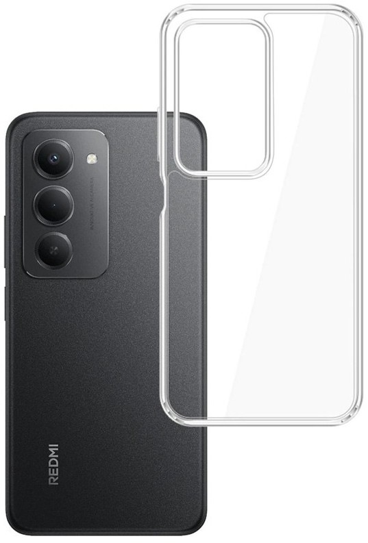Kryt na mobil 3mk Armor Case na Xiaomi Redmi 15 v priehľadnom dizajne