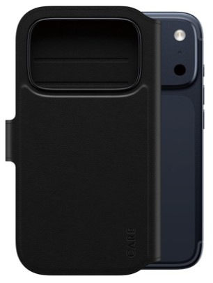 Puzdro na mobil flipové PanzerGlass CARE MagSafe Tango 2v1 Wallet na Apple iPhone 17 Pro čierne Puzdro na mobil flipové PanzerGlass CARE MagSafe Tango 2v1 Wallet na Apple iPhone 17 Pro v čiernej farbe