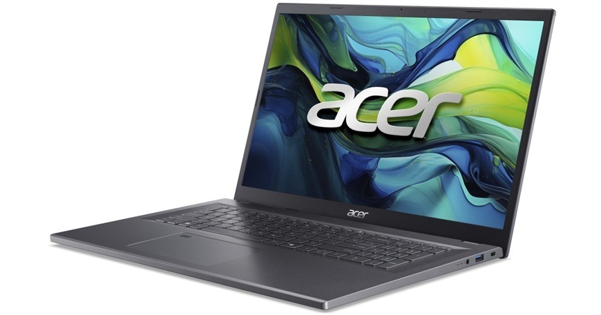 Notebook Acer Aspire 17 (A17-51M-98D3) sivý Detail obrázku notebooku.
