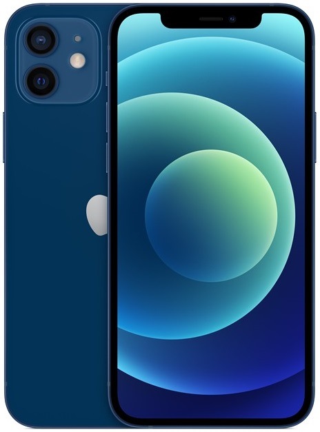 Mobilný telefón Apple iPhone 12 64 GB - modrý