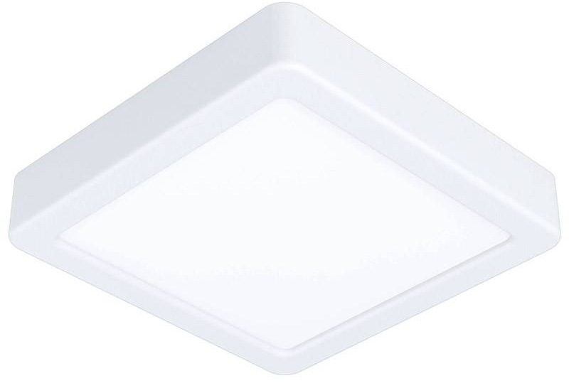LED stropné svietidlo Eglo Fueva 5, štvorec, 16 cm, neutrálna biela biele
