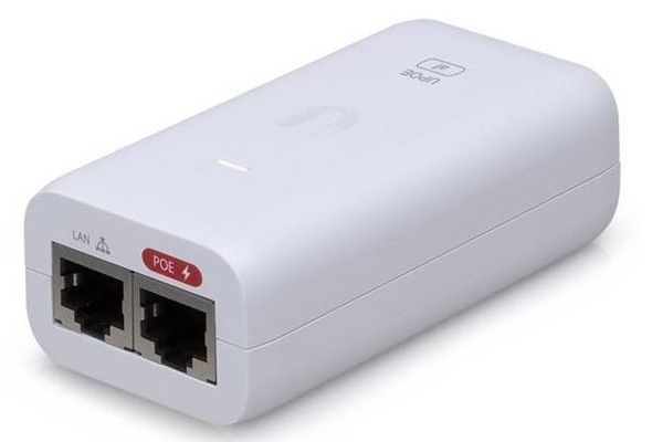 PoE Injektor Ubiquiti U-POE-af biely