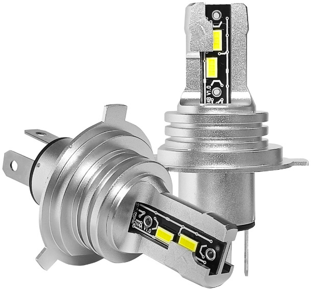 Autožiarovka Compass LED CSP chip 12V H4 (2 ks) Autožiarovka Compass LED CSP chip 12V H4 2ks