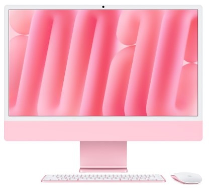 PC all in-one Apple iMac 24" M4 10× CPU 10× GPU, 24 GB, 512 GB - ružový SK