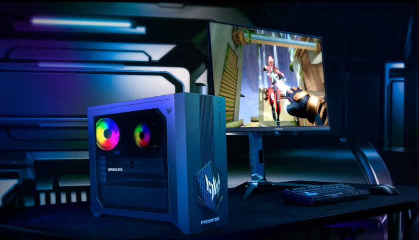 Herný počítač Acer Predator PO3-665 čierny Acer Predator Orion 3000 je aj nádherne kompaktný s objemom len 28 l