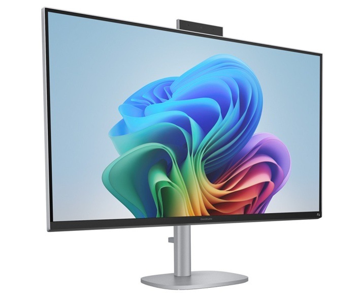 PC all in-one HP OmniStudio X 32-c1000nc + Game Pass predplatné na 2 mesiace sivý Detail obrázku all-in-one počítača.