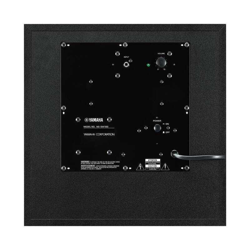 Subwoofer Yamaha NS-SW100 čierny Subwoofer Yamaha NS-SW100 čierny