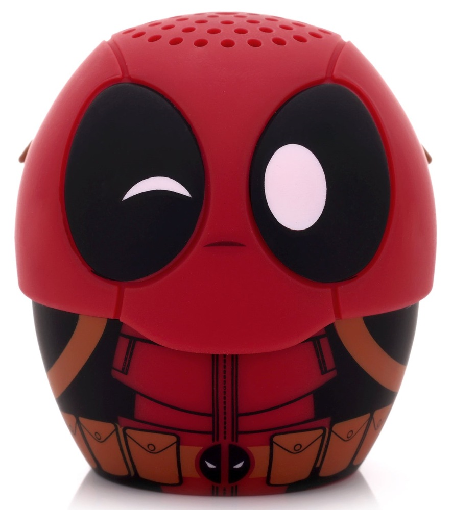 Prenosný reproduktor Bitty Boomers Marvel Deadpool čierny/červený