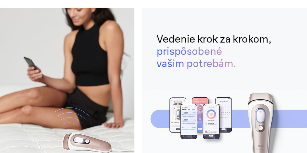 Epilátor Braun Skin i·expert IPL7257 biely/bronzový Epilátor Braun Skin i·expert IPL7257 biely/bronzový