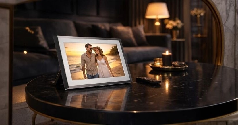 Elektronický fotorámček NAVITEL FR101 PRO čierny Elektronický fotorámček NAVITEL FR101 PRO čierny