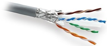 Celomedený kábel Lynx FTP Cat6, PVC (Eca) pre dátové a LAN siete
