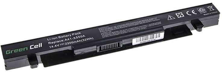Náhradné batérie Green Cell Asus pre Asus A450, A550, R510 a X550