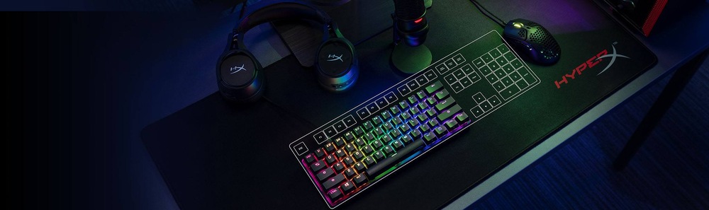Klávesnica HyperX Alloy Origins 60, US čierna HyperX Alloy Origins 60