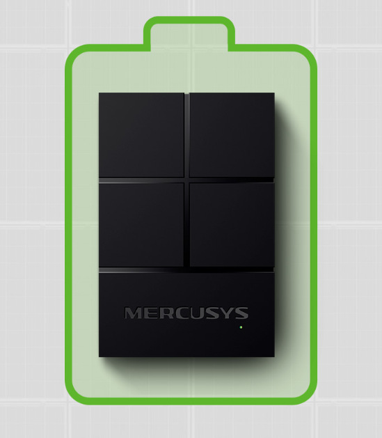 Switch Mercusys MS105G čierny „“