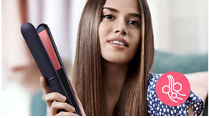 Žehlička na vlasy Philips BHS376/00 čierna Keratinové destičky