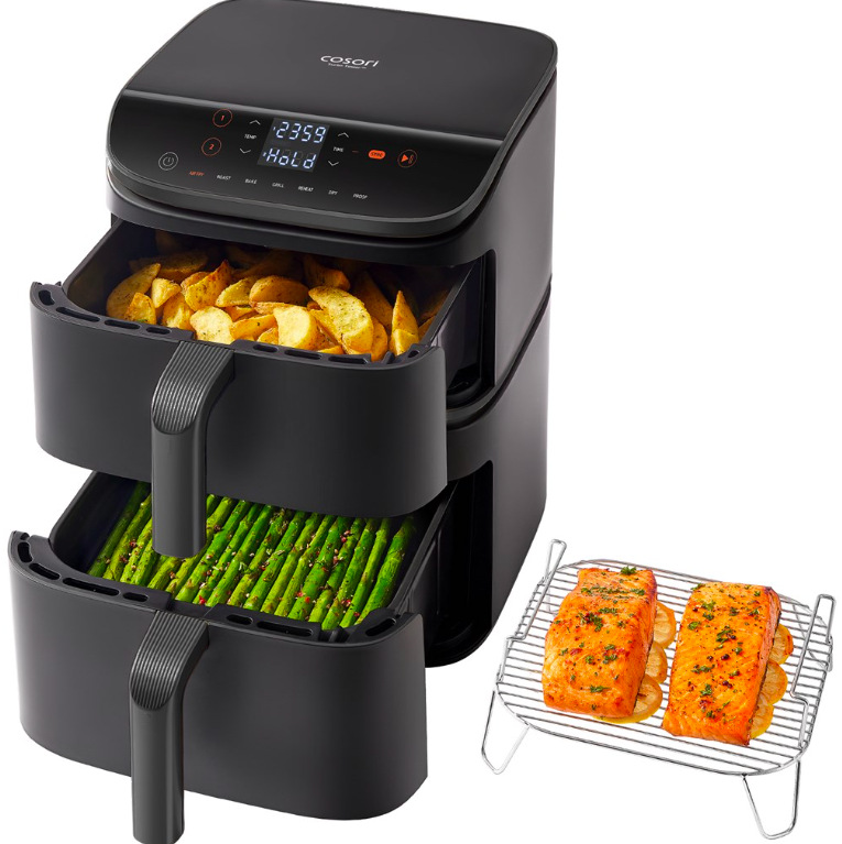 Fritéza teplovzdušná Cosori Turbo Tower, 10,8 l