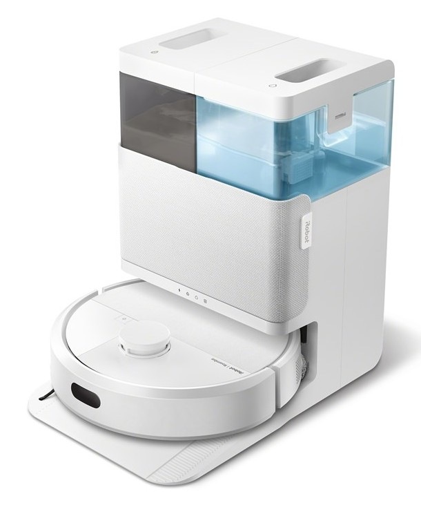 Robotický vysávač iRobot Roomba Plus 405 Combo + AutoWash dock (White) biely