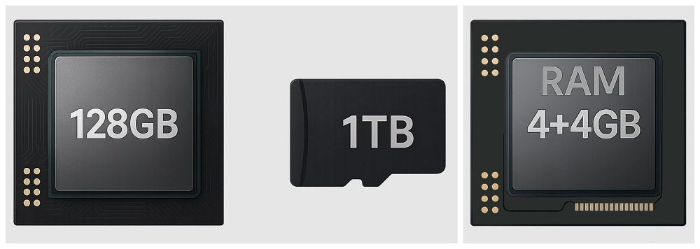 Mobilný telefón Aligator S8000 Duo 4 GB / 128 GB čierny