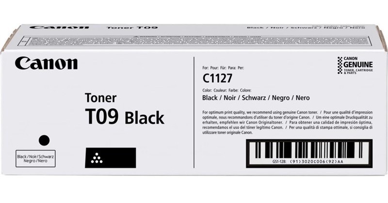 Toner Canon s výťažnosťou 7 600 strán, čierna farba