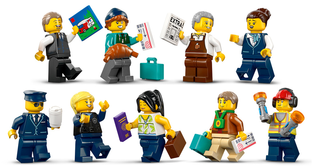 Stavebnica LEGO® City 60502 Letiště s letadlem Hotové letisko môžete vystaviť a kombinovať s ďalšími modelmi z radu LEGO City.