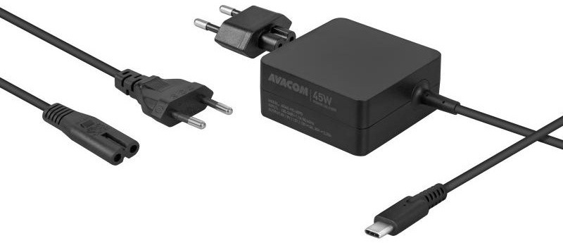 Sieťový adaptér Avacom USB-C 45W Power Delivery Sieťový adaptér Avacom USB-C 45W Power Delivery