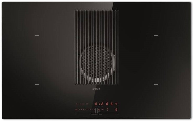 Indukčné varné dosky s odsávaním Elica NIKOLATESLA PRIME+ S BL/A/83 čierna