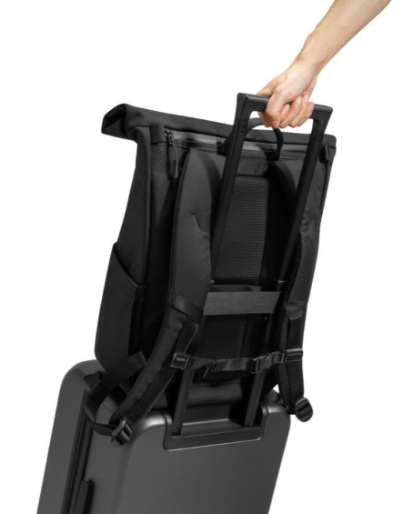 Batoh na notebook tomtoc Navigator - T61 Rolltop Backpack L - čierny