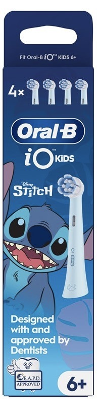 Náhradné hlavice Oral-B iO Kids Stitch (4 ks) modrá