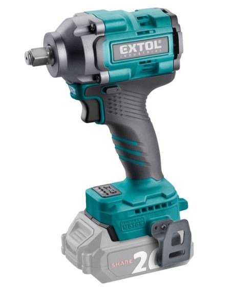 Uťahovák rázový EXTOL Industrial 8791815, zelená farba
