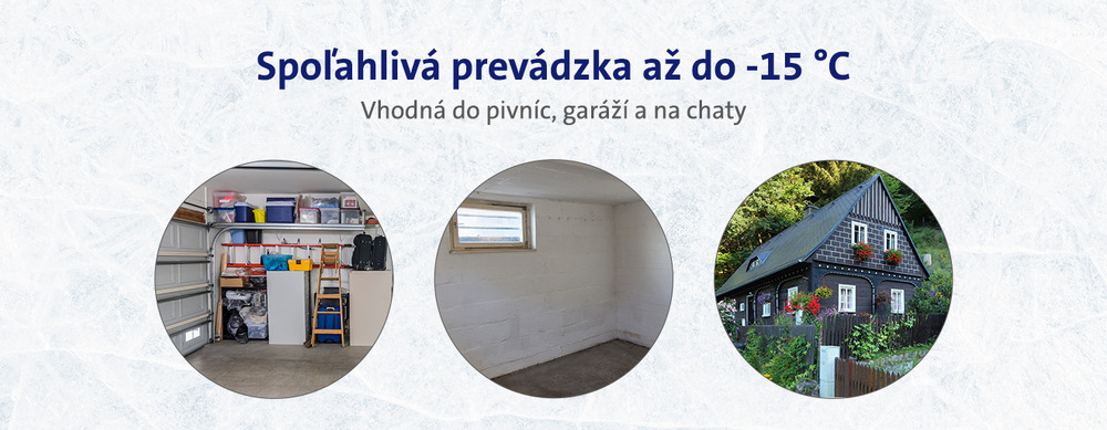 Pultová mraznička ETA, skladovanie