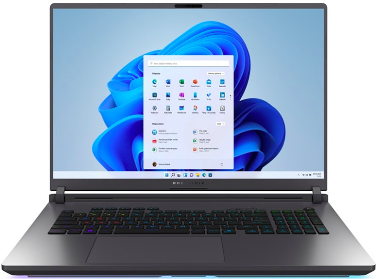 Herný notebook Asus ROG Strix G18 Intel Core Ultra 9 290HX Plus s 18" Mini LED displejom
